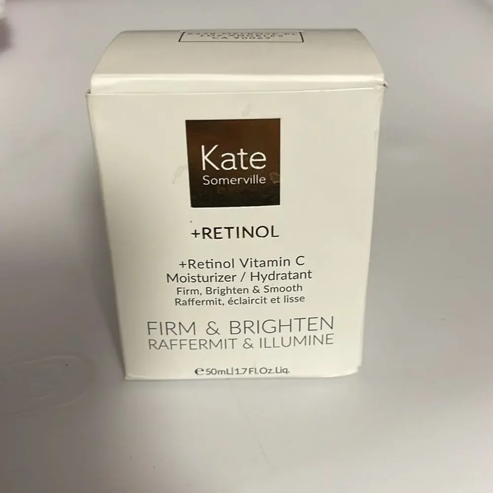 Kate Somerville +RETINOL VITAMIN C MOISTURIZER 1.7oz FREE GIFT